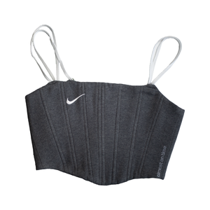 Nike Sweats Corset Dark Grey/White Swoosh (S,M,L)
