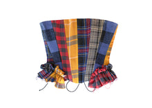 Load image into Gallery viewer, Flannel Shirt Scraps Corset
