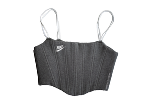 Nike Sweats Corset Dark Grey/White Spell Out (S,M,XL)