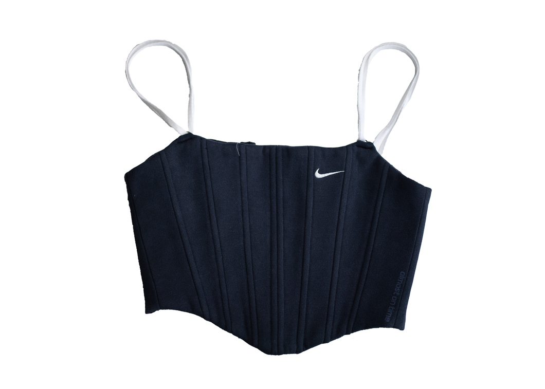 Nike Sweats Corset Dark Navy/White Swoosh (S)